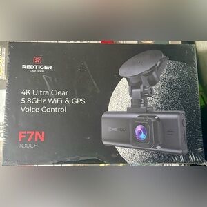 Black Dash Cam with WiFi & GPS